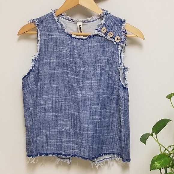 Anthropologie AMADI, Women's Short Blouse Size S - Picture 2 of 5